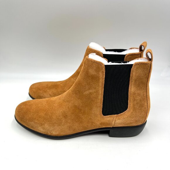 Aerosoles‎ Womens Size 9.5 Step Dance Brown Suede Leather Chelsea Ankle Boots - Picture 6 of 15